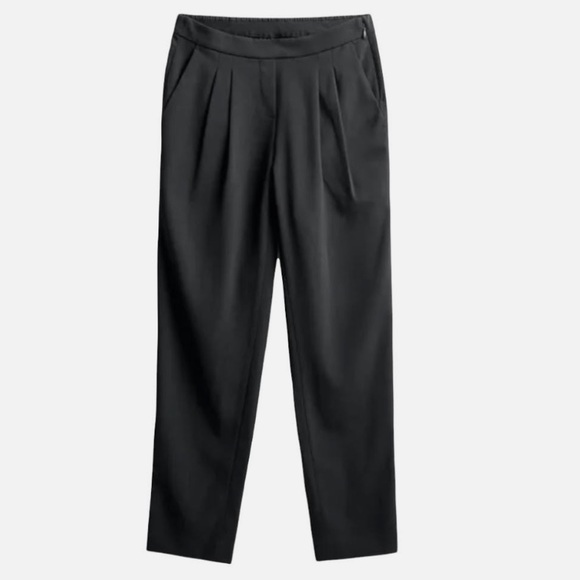 Ministry of Supply Black Swift Drape Pants Sz. 6 - Picture 1 of 6